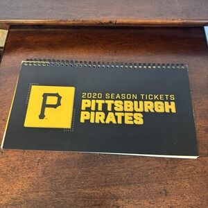 2020 Pittsburgh PIRATES Season Ticket Holder Book - Unused